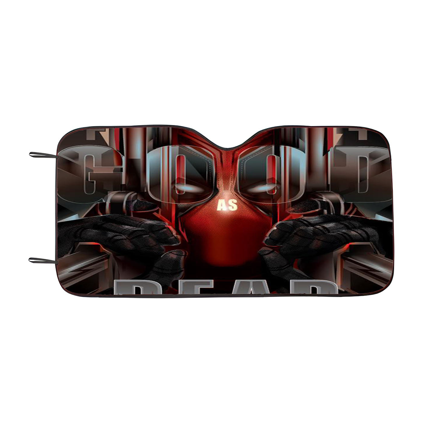 Deadpool Poster Vector Car Windshield Sunshade