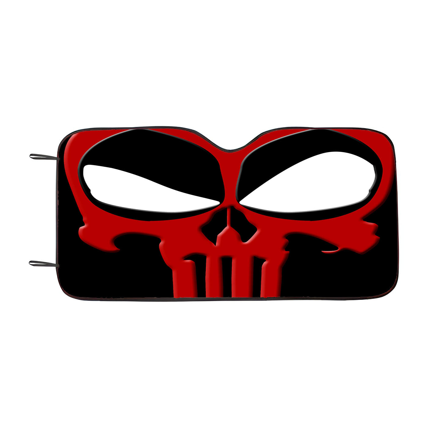 Deadpool Punisher Logo Car Windshield Sunshade