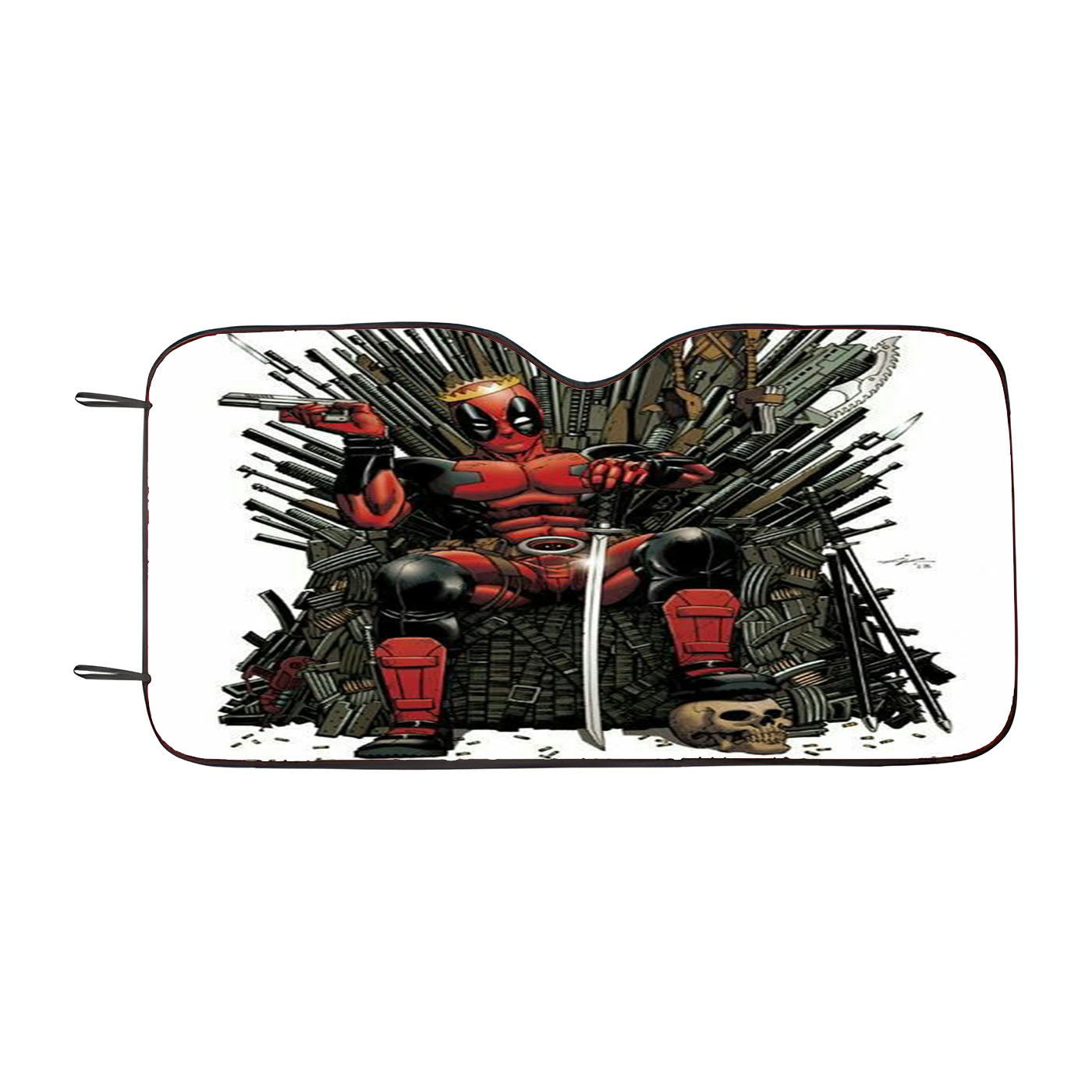 Deadpool Slam Ming Know Car Windshield Sunshade