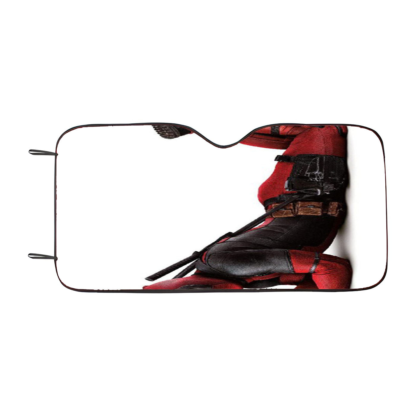 Deadpool Superhero With A Bom Car Windshield Sunshade
