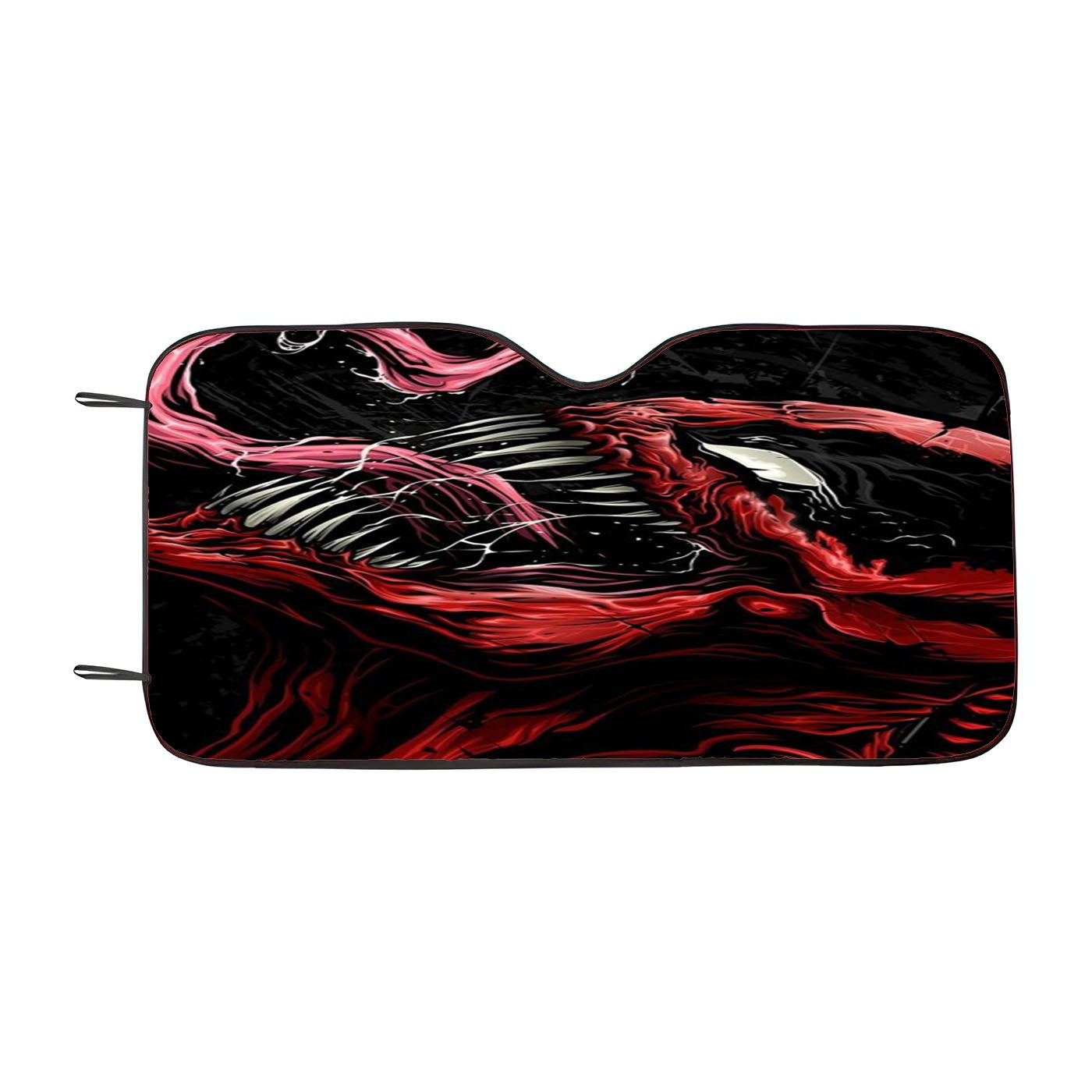 Deadpool Venom Crossover Car Windshield Sunshade