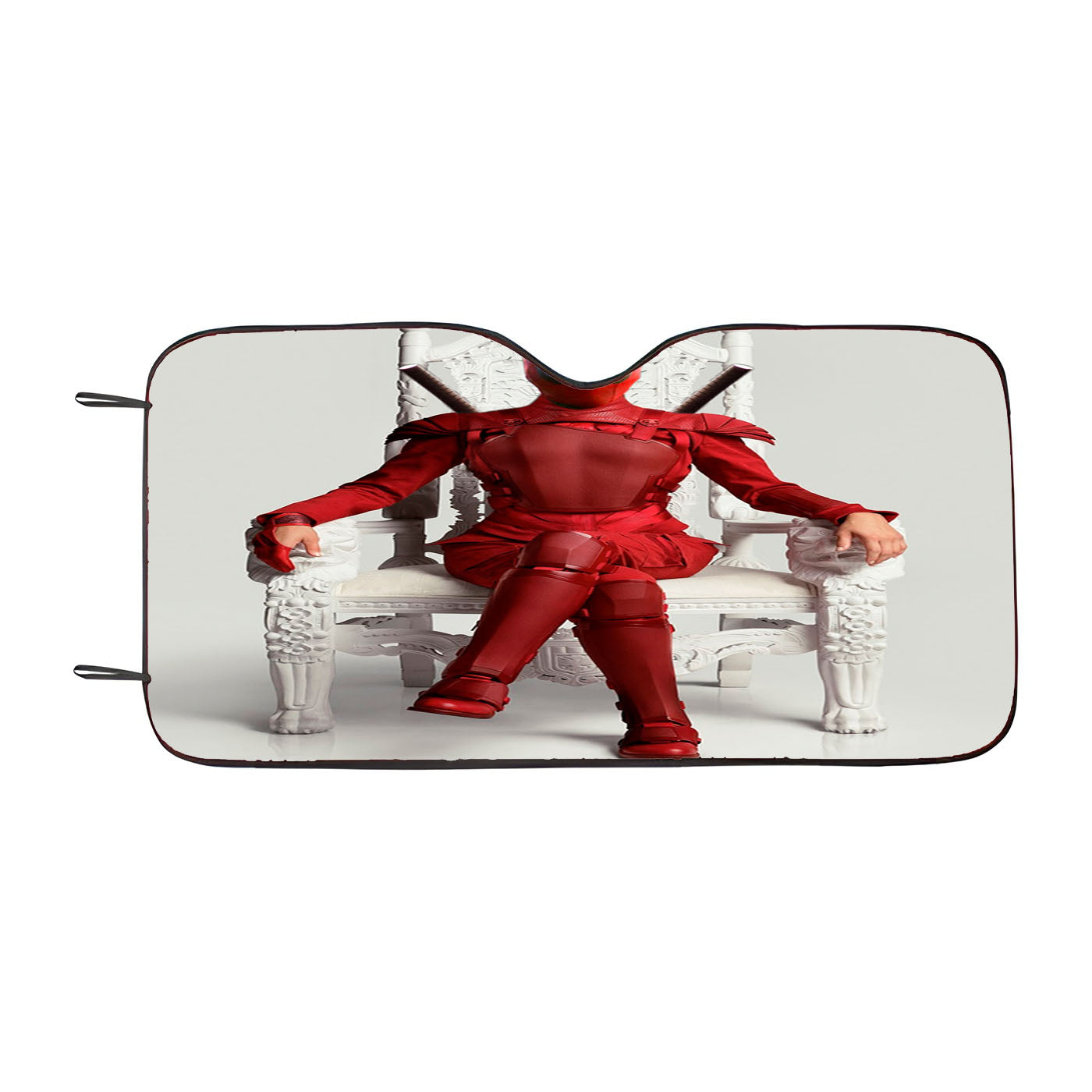 Deadpool White Girl Car Windshield Sunshade