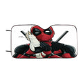 Deadpool With Unicorn Car Windshield Sunshade