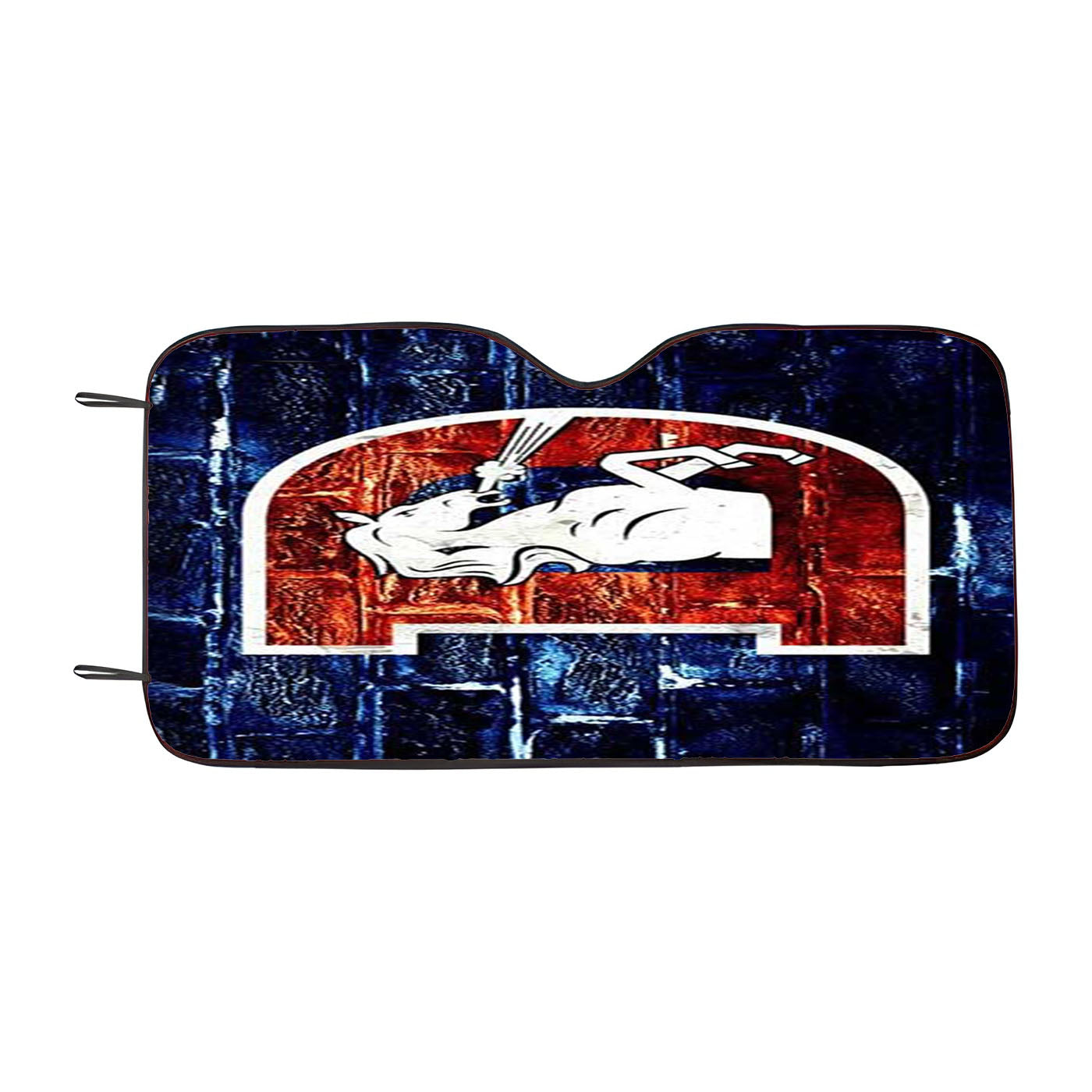 Denver Broncos 2 Car Windshield Sunshade