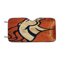 Denver Broncos Cracked Bkg Car Windshield Sunshade