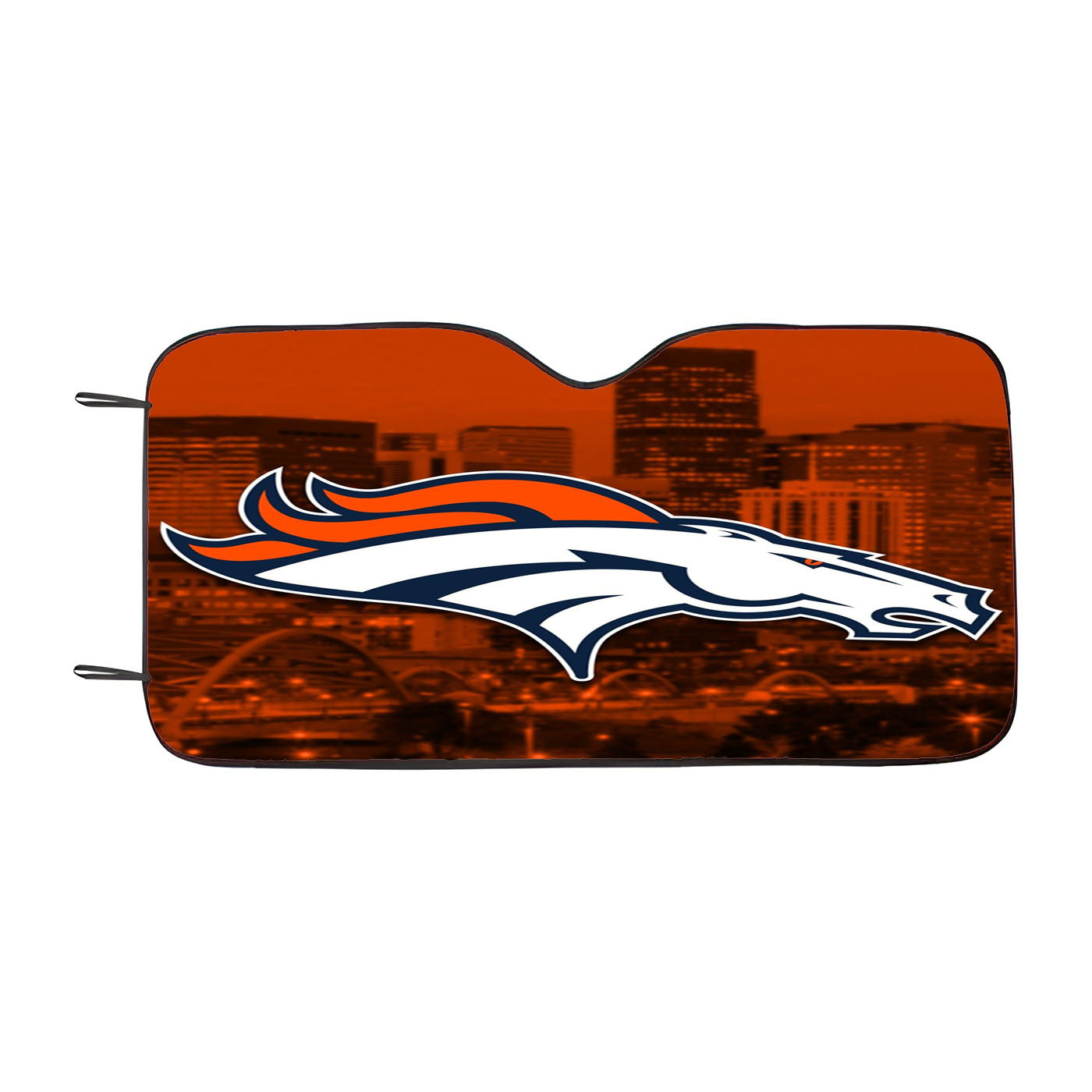 Denver Broncos Emblem Car Windshield Sunshade