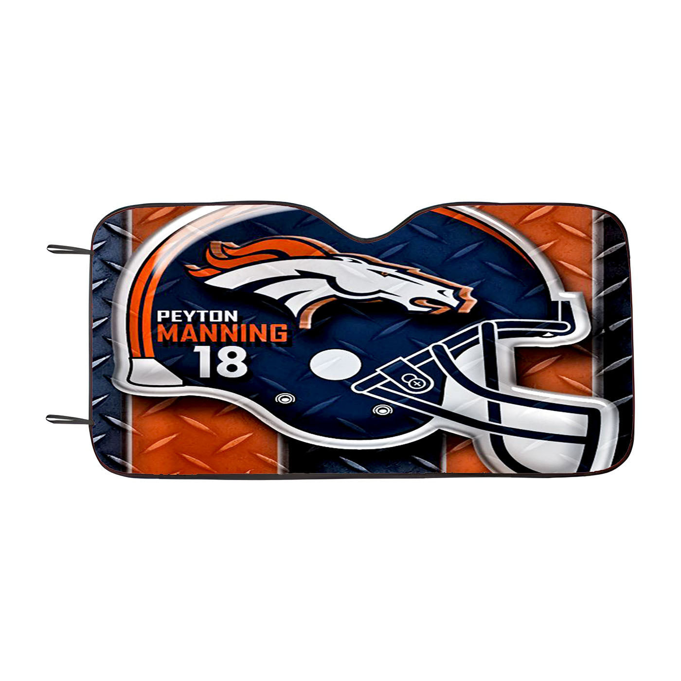 Denver Broncos Football Team Peyton Manning 18 Car Windshield Sunshade