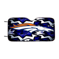 Denver Broncos Football Team Zigzag Art Car Windshield Sunshade