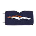 Denver Broncos Grainy Car Windshield Sunshade