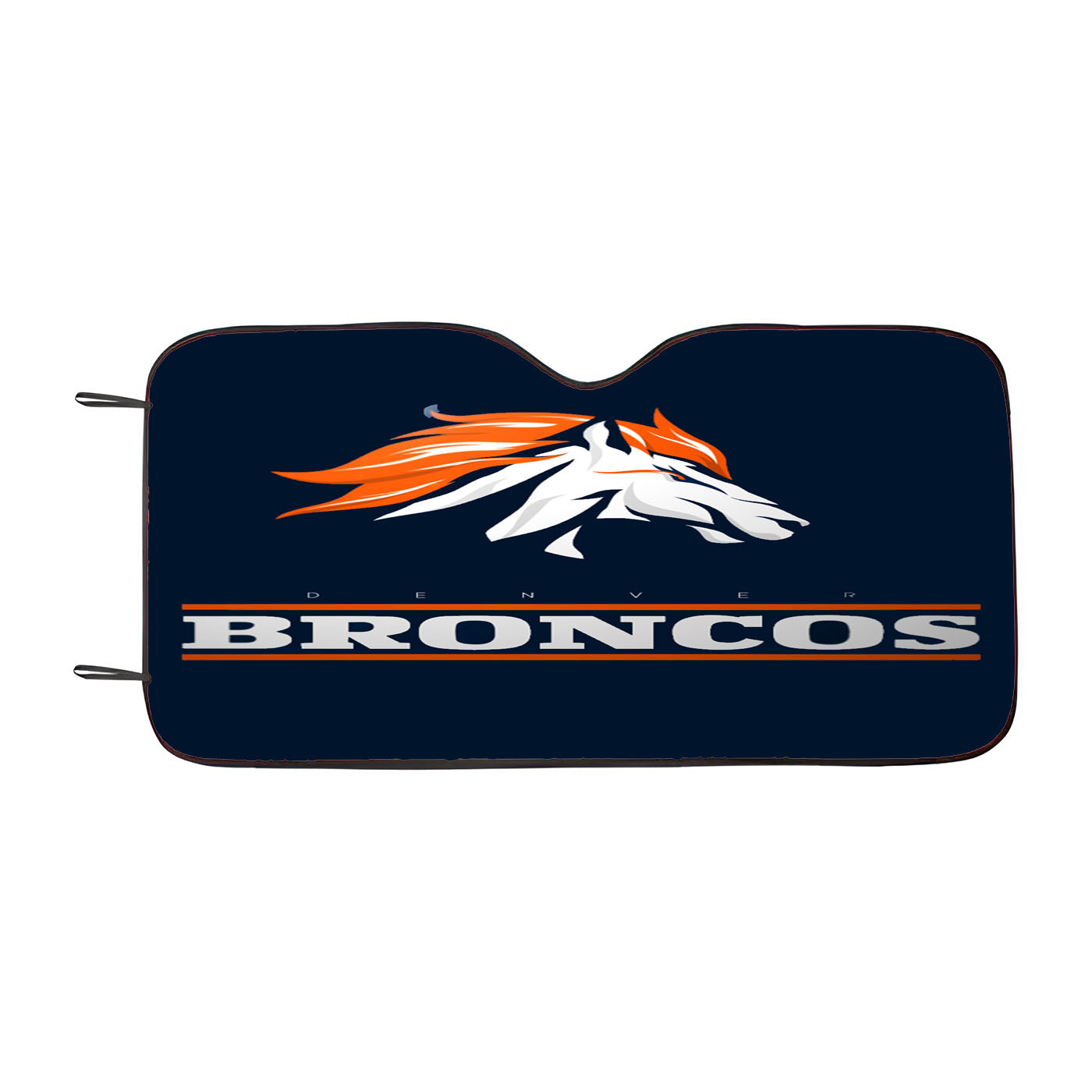 Denver Broncos Logo American Football Team Car Windshield Sunshade