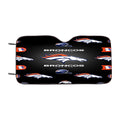 Denver Broncos Logos Car Windshield Sunshade