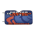 Denver Broncos Nat1On Car Windshield Sunshade