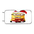 Despicable Me Minion Christmas Car Windshield Sunshade