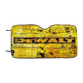 Dewalt Logo Car Windshield Sunshade