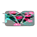 Diamond Flower Poster Car Windshield Sunshade