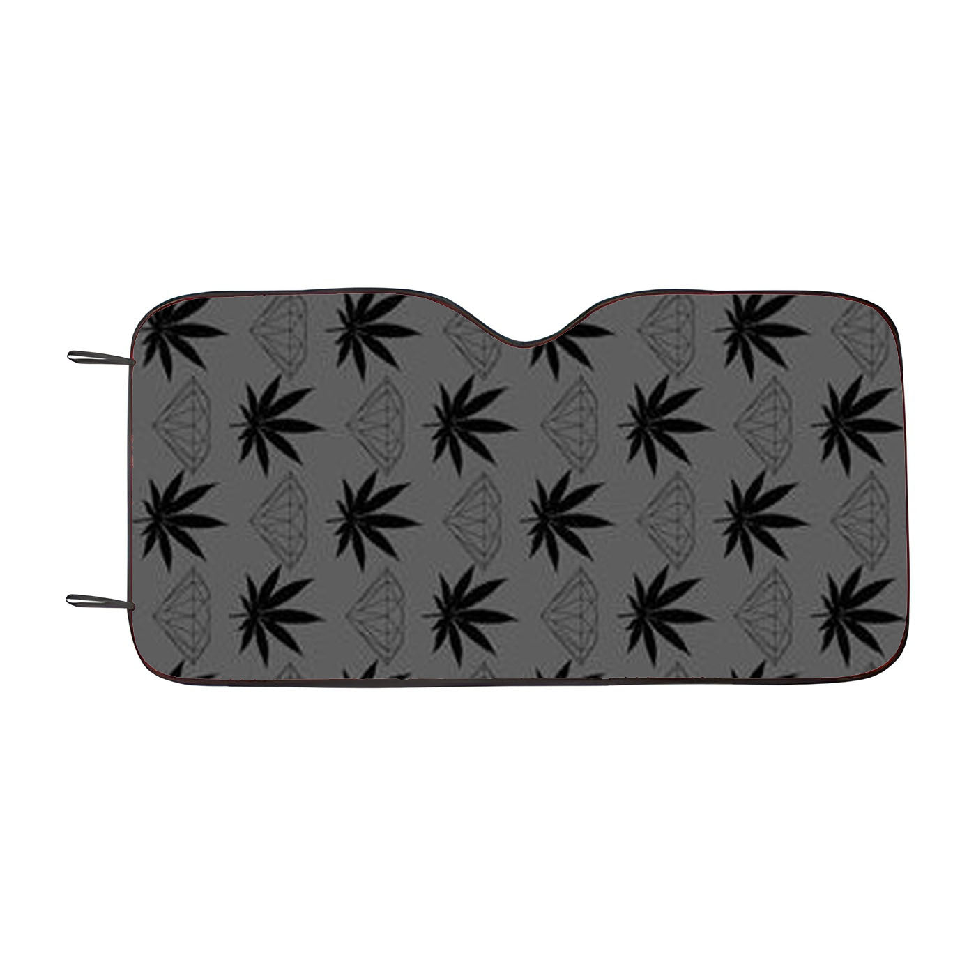 Diamond Supply Weed Pattern Car Windshield Sunshade