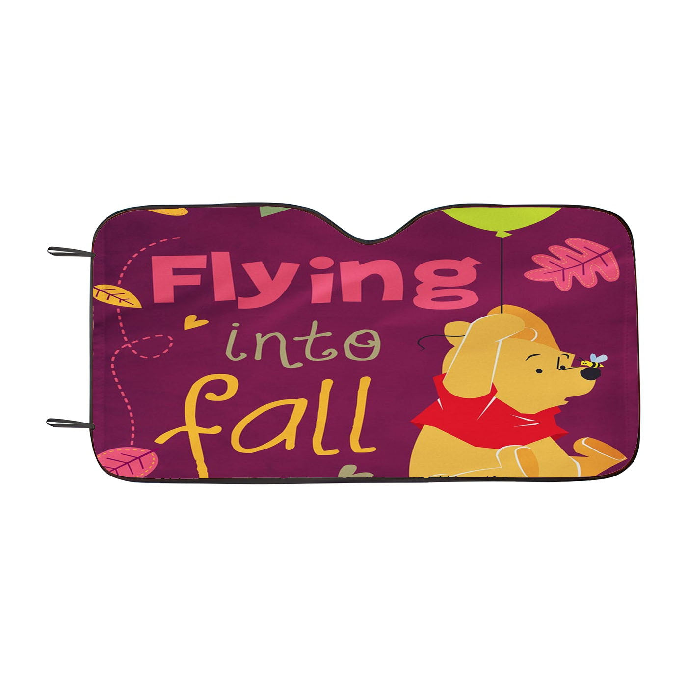 Disney Fall Winnie The Pooh Car Windshield Sunshade