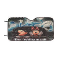Disney Haunted Mansion Doombuggy With Mickey Mouse And Minnie Mouse Car Windshield Sunshade