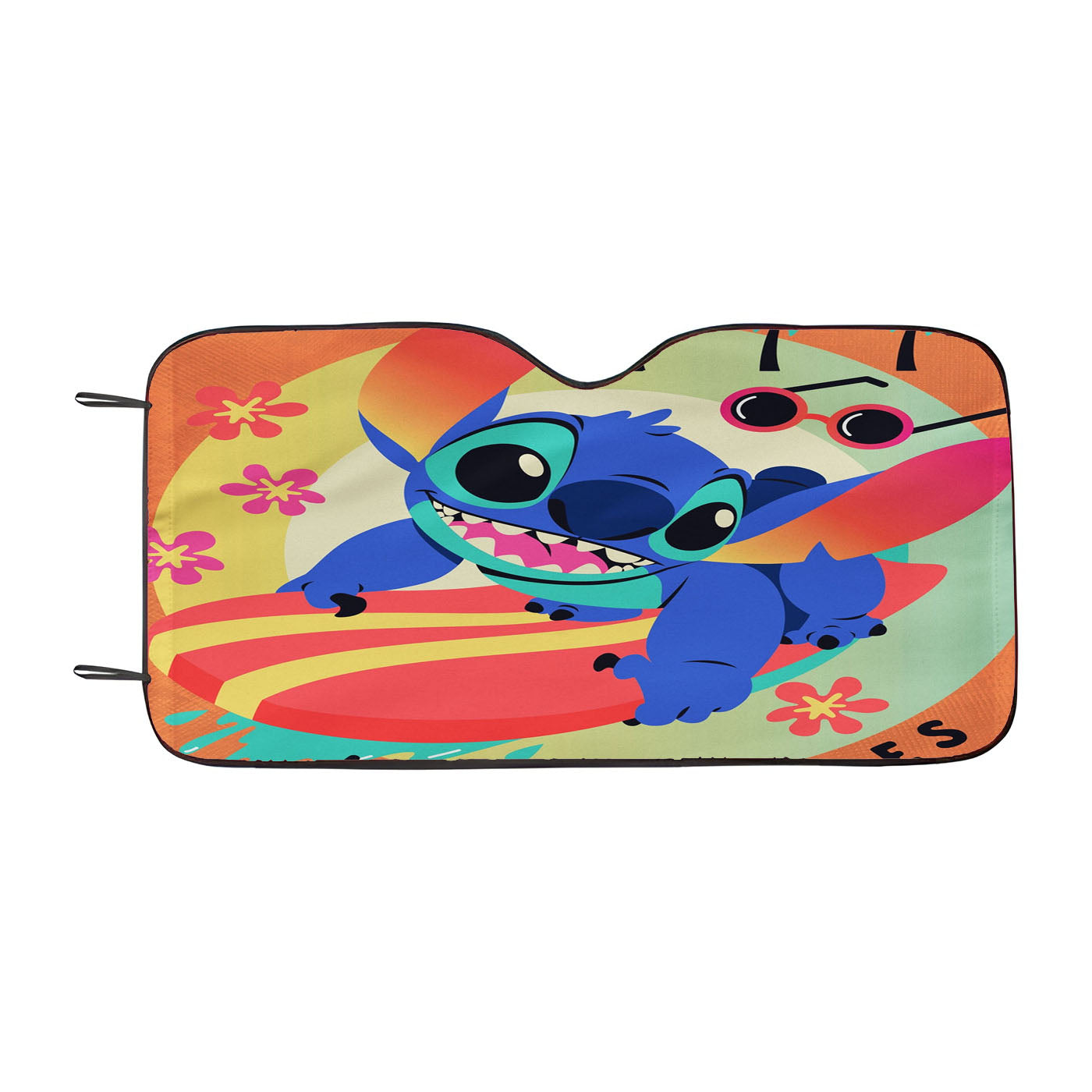 Disney Island Vibes Stitch Car Windshield Sunshade