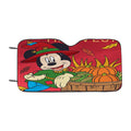 Disney Mickey Harvest Thanksgiving Car Windshield Sunshade