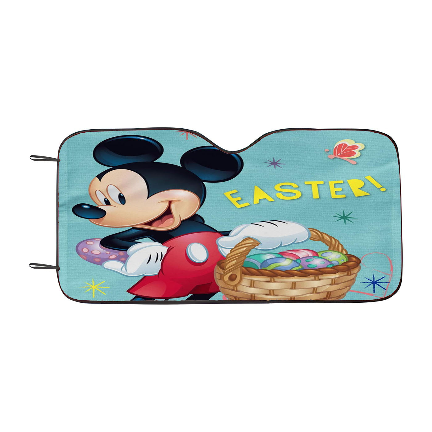 Disney Mickey Hip Hop Hurray Easter Car Windshield Sunshade