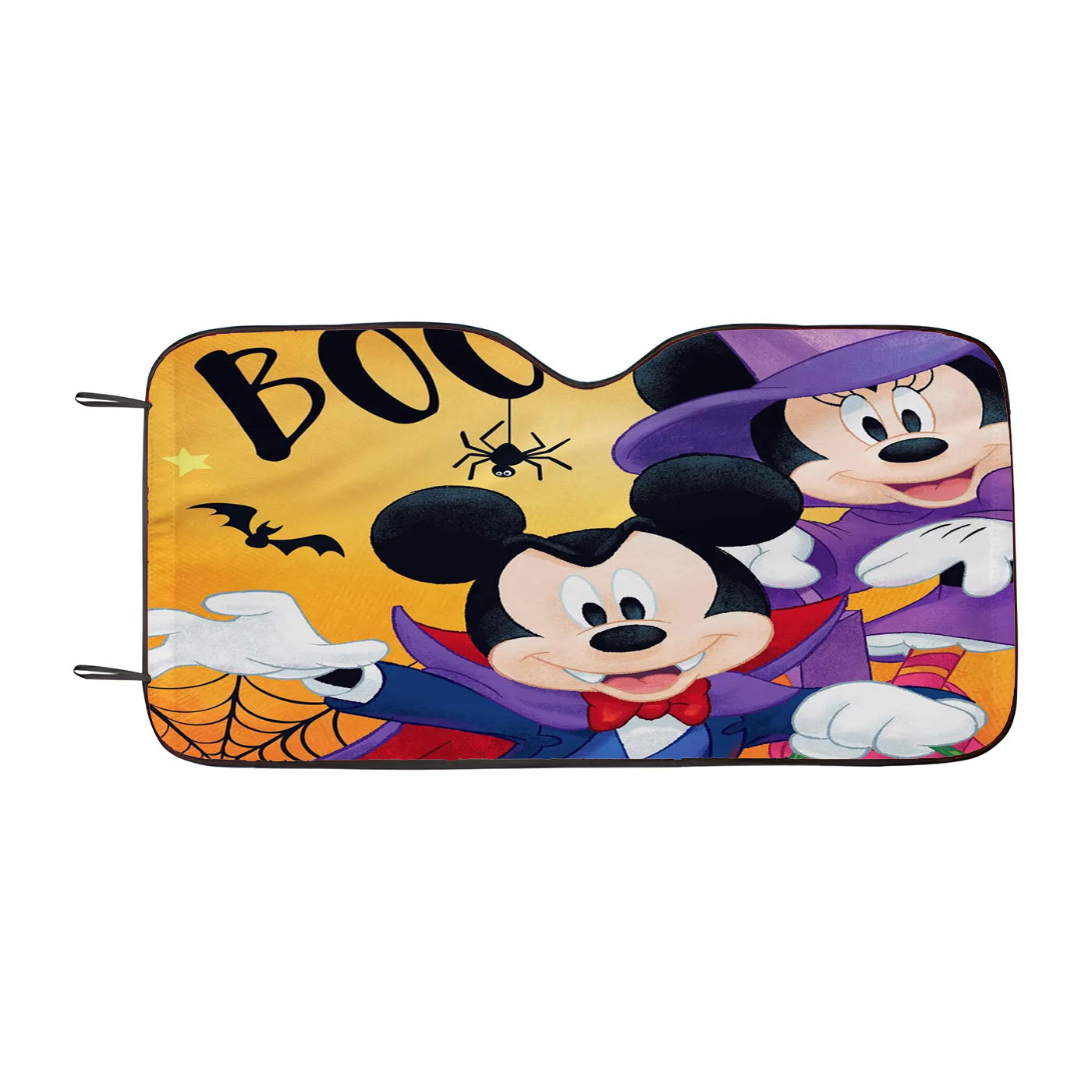 Disney Mickey Minnie Boo Halloween Car Windshield Sunshade