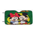 Disney Mickey Minnie Hello Fall Car Windshield Sunshade