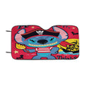 Disney Pirate Stitch Halloween Car Windshield Sunshade