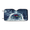 Disney Style Beauty And The Beast Car Windshield Sunshade