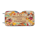Disney Thankful For Friends Mickey And The Gang Car Windshield Sunshade