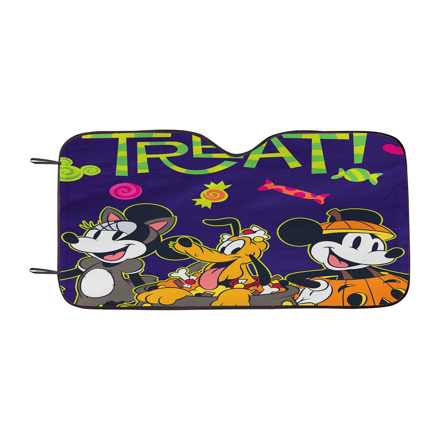 Disney We Choose Halloween Treats Car Windshield Sunshade
