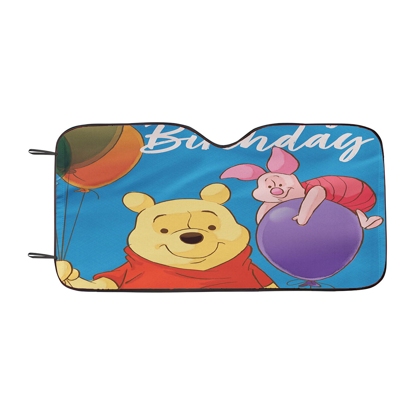 Disney Winnie The Pooh Birthday Car Windshield Sunshade
