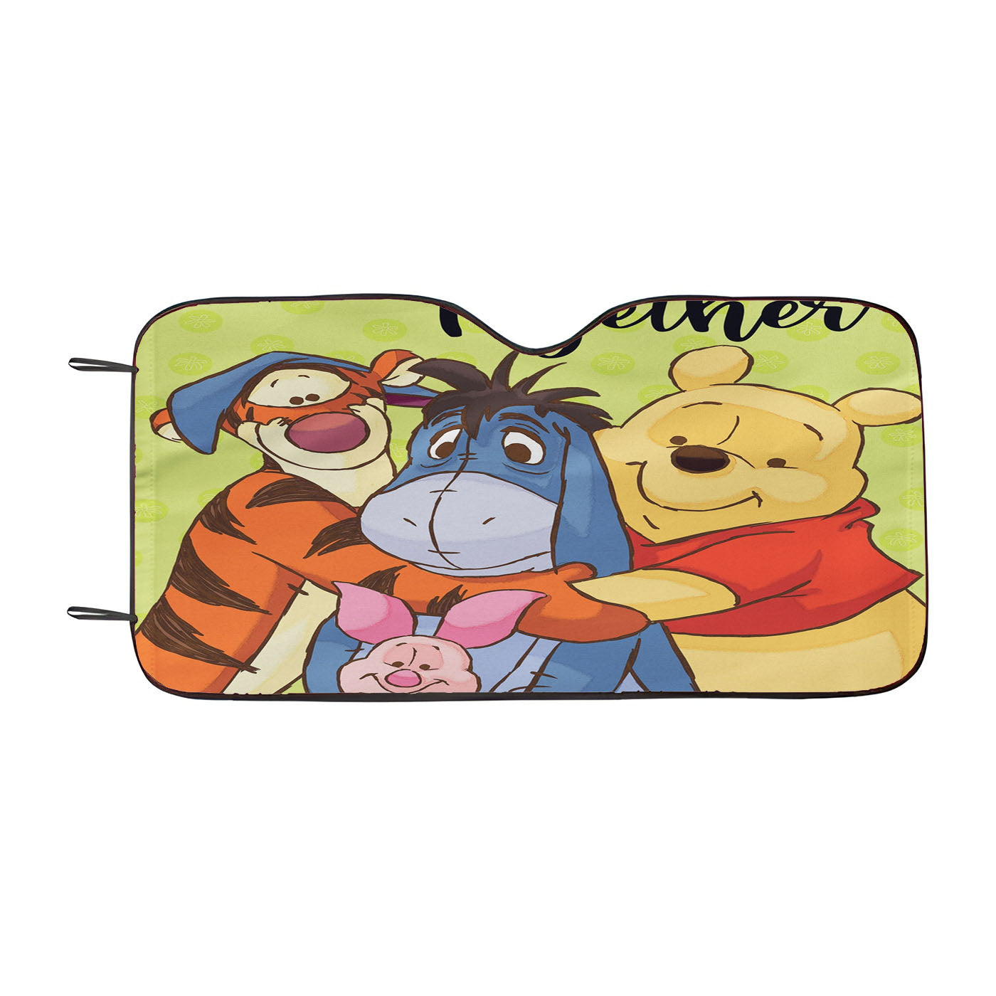 Disney Winnie The Pooh Stronger Together Car Windshield Sunshade