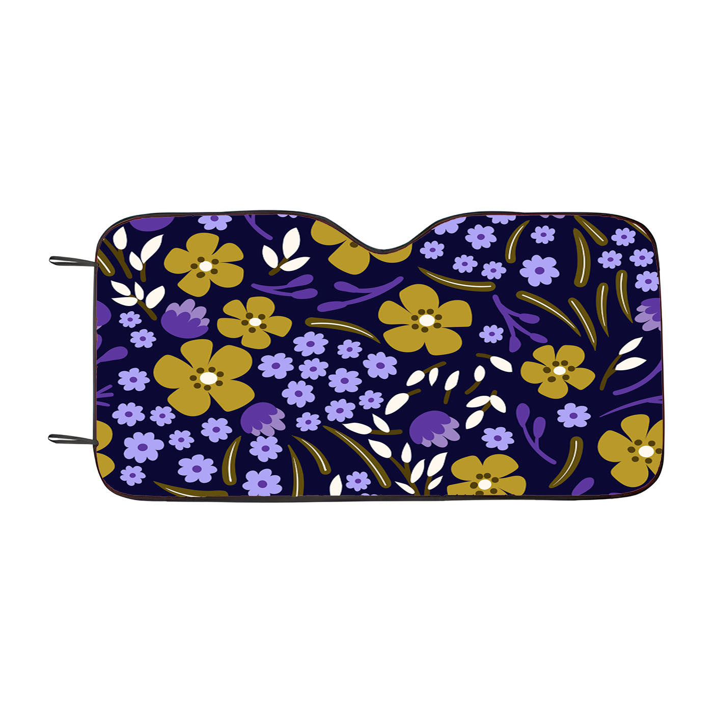 Ditsy Floral Pattern Car Windshield Sunshade