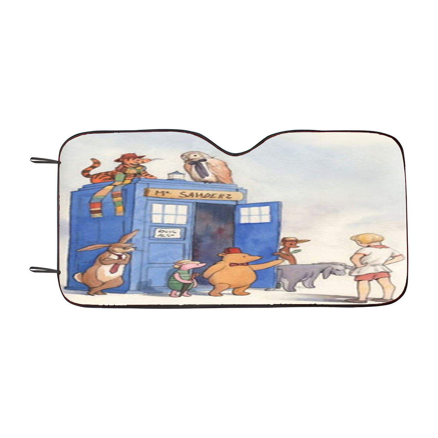 Doctor Pooh - Winnie Car Windshield Sunshade