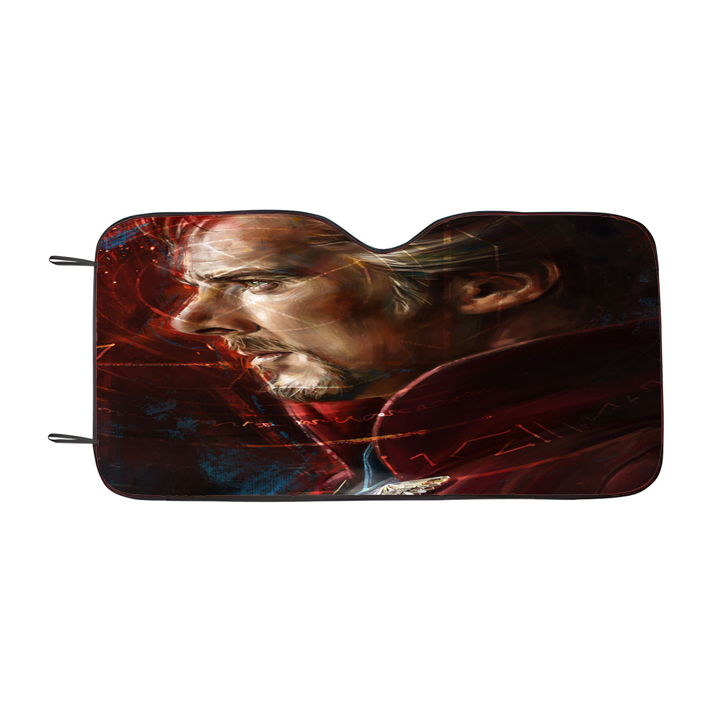 Doctor Strange Illustration Car Windshield Sunshade