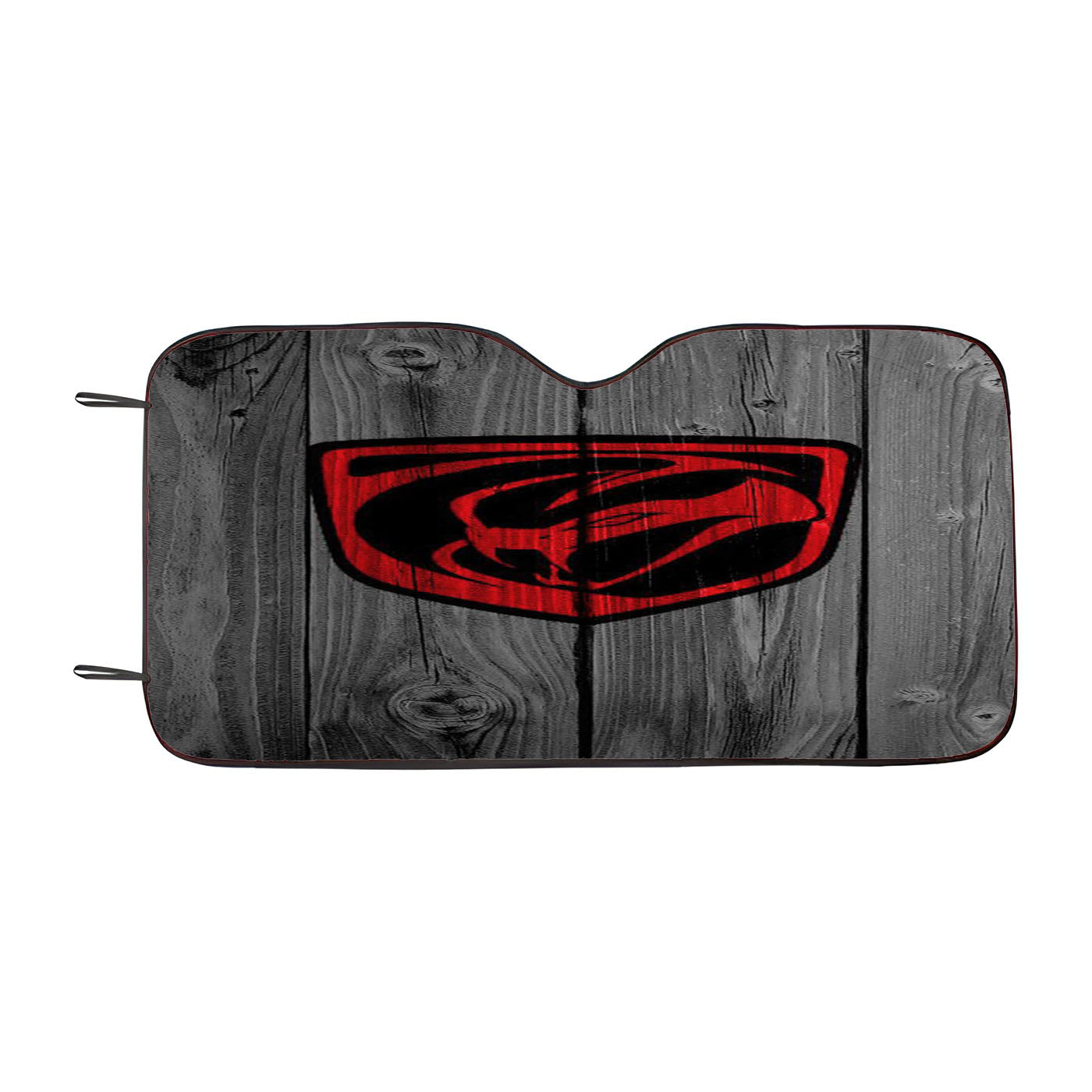 Dodge Viper Logo Dark Wood Wallpaper Car Windshield Sunshade