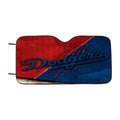 Dodgers Red Navy Car Windshield Sunshade