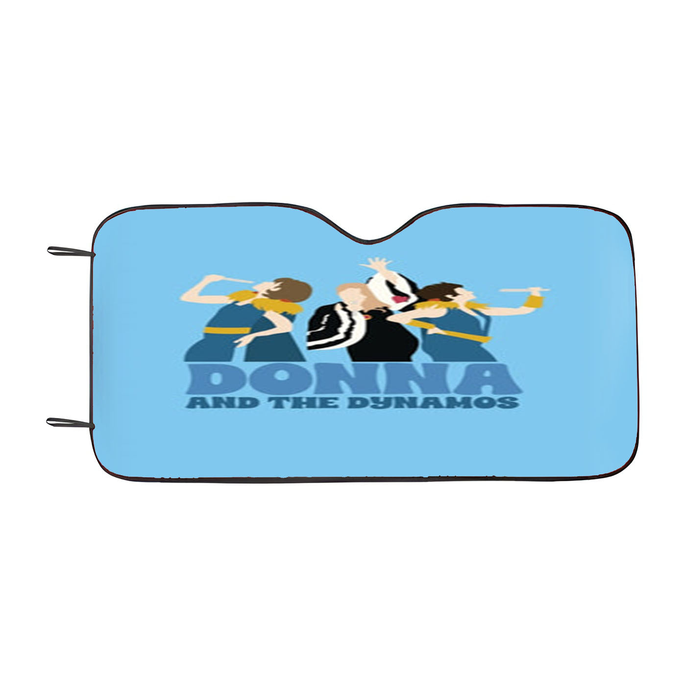 Donna And The Dynamos Car Windshield Sunshade