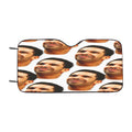 Drake Collage Head Pattern Car Windshield Sunshade