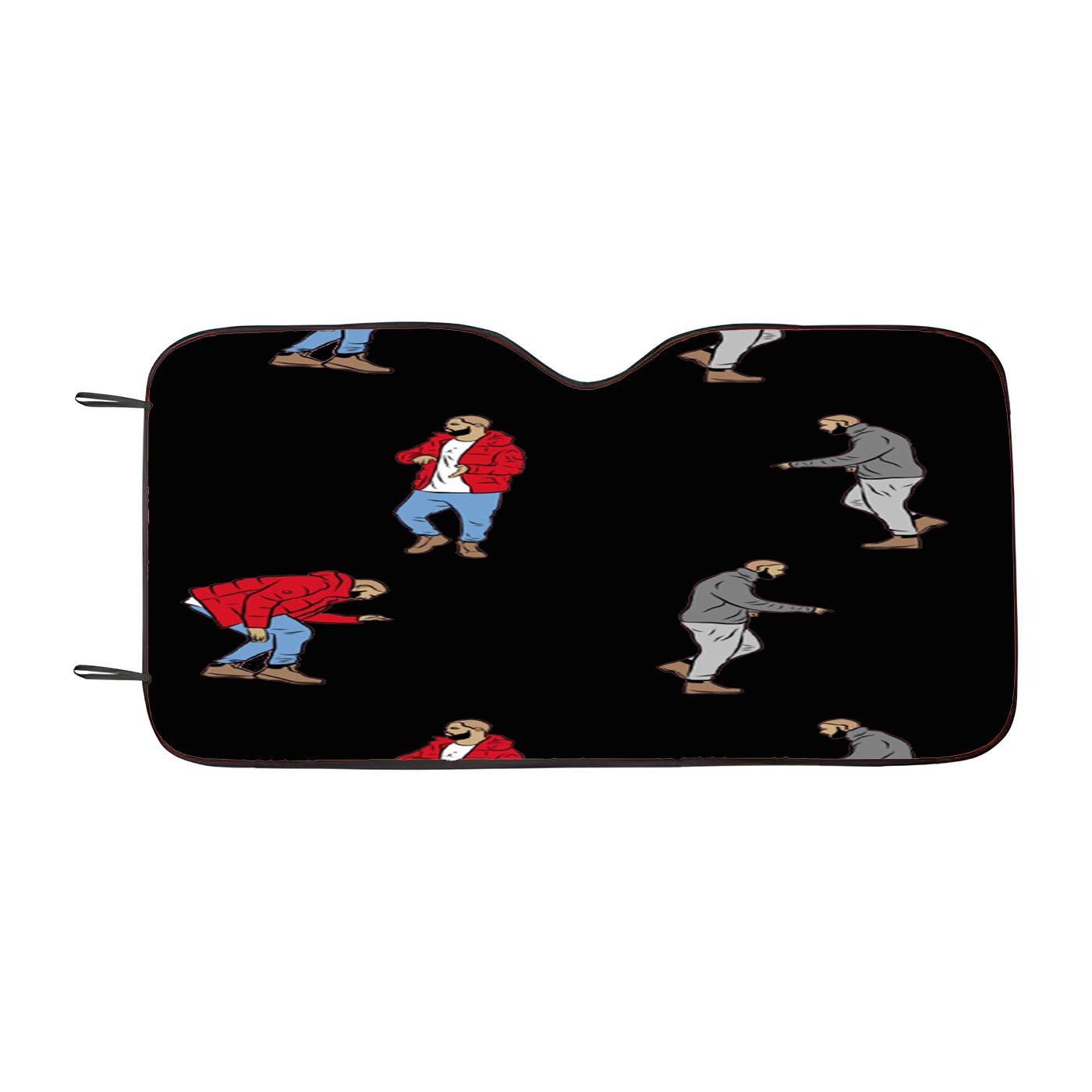 Drake Dance Pattern Car Windshield Sunshade