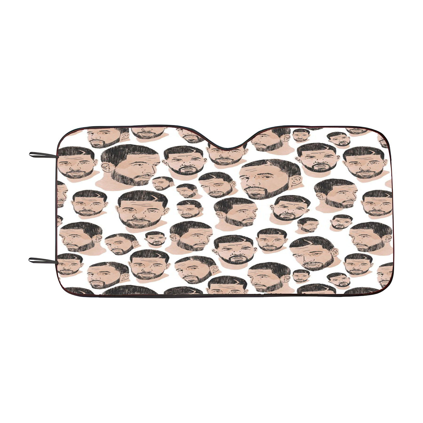 Drake Face Pattern Car Windshield Sunshade