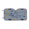 Dumbo And Peanuts Sticker Car Windshield Sunshade