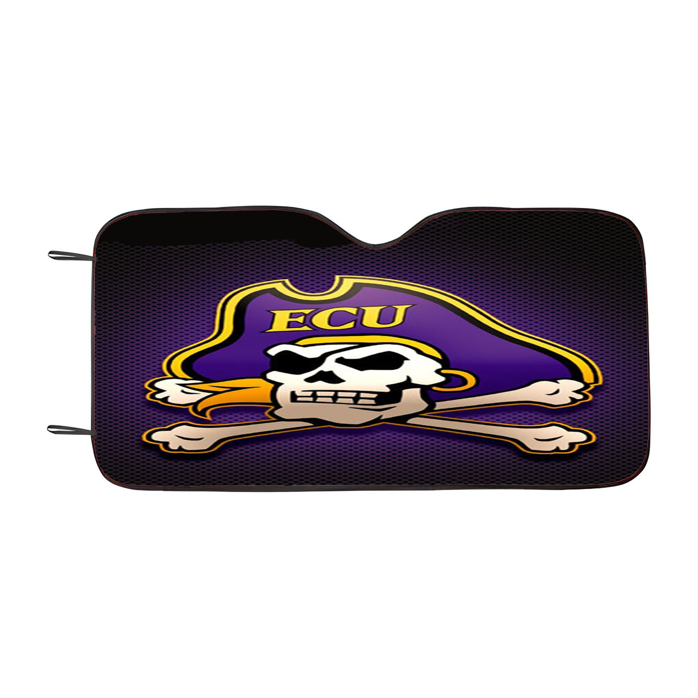 East Carolina Pirates 1 Car Windshield Sunshade