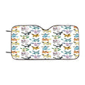 Eevee Evolutions Pattern Car Windshield Sunshade