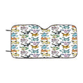 Eevee Pattern Car Windshield Sunshade