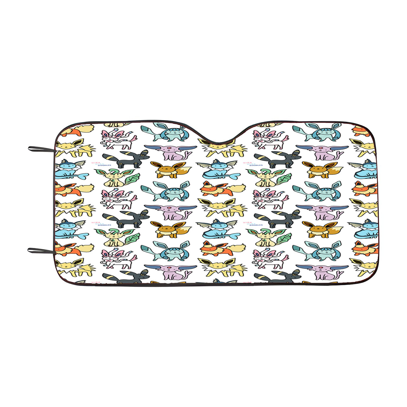 Eevee Pattern Car Windshield Sunshade