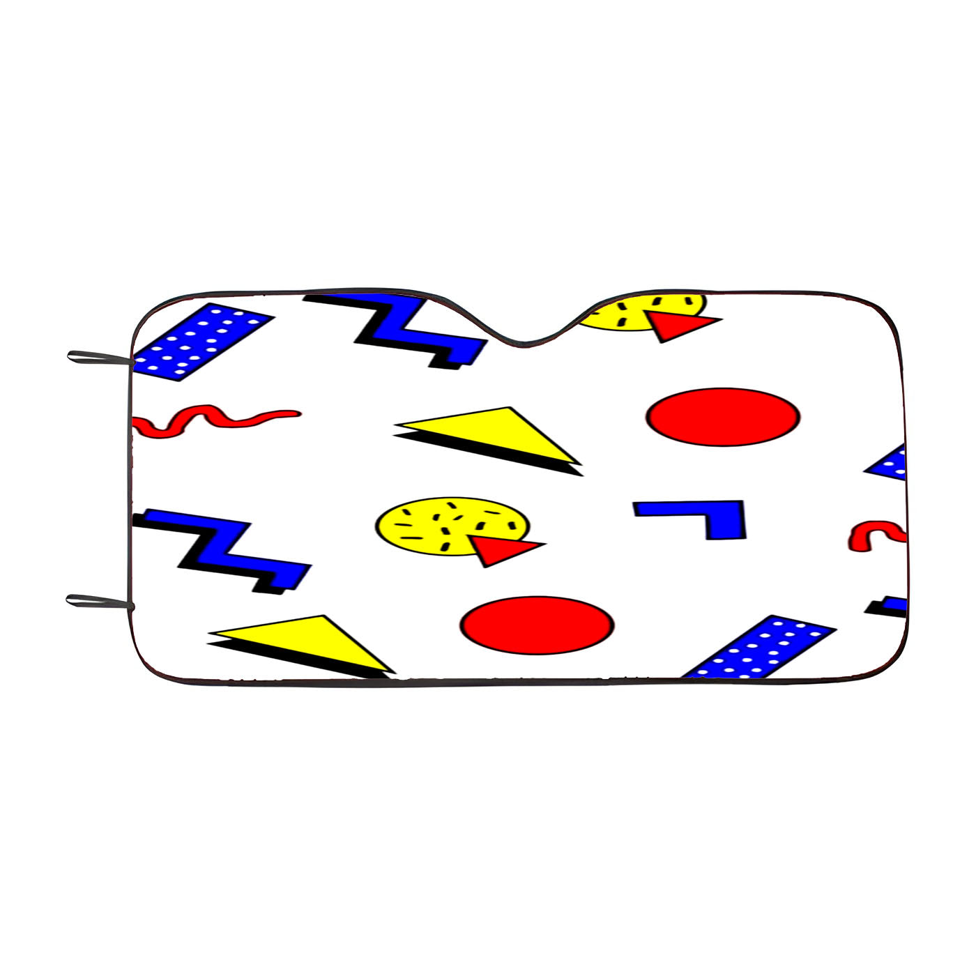 Emma Chamberlain Monogram Pattern Car Windshield Sunshade