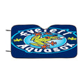 Everett Aquasox Baseball Logo Blue Car Windshield Sunshade