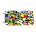 Everybirdy Colorful Birds Pattern Car Windshield Sunshade